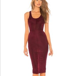 Shay Chevron Bodycon Dress
